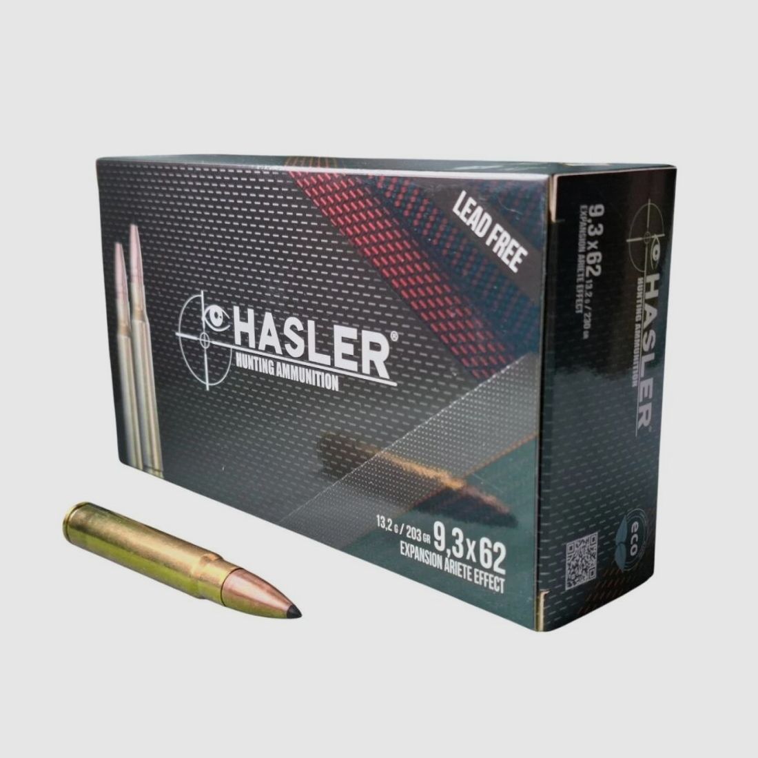 Hasler HASLER Ariete 9,3x62 13,2g, 230gr, bleifrei, 20 St.