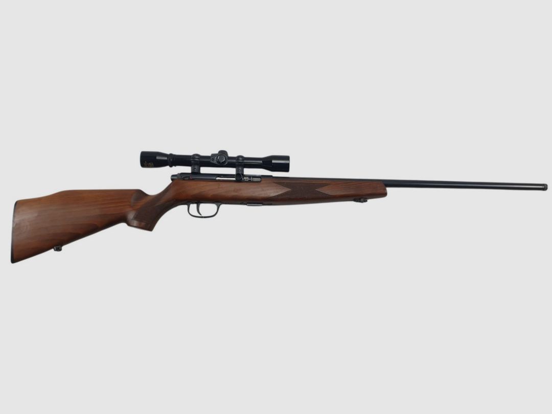 GEBRAUCHT - SEMIAUTOMATISCHE BÜCHSE KRICO LUXE KAL.22LR + ZIELFERNROHR BISLEY 2.5x32, Bild 1 von 7