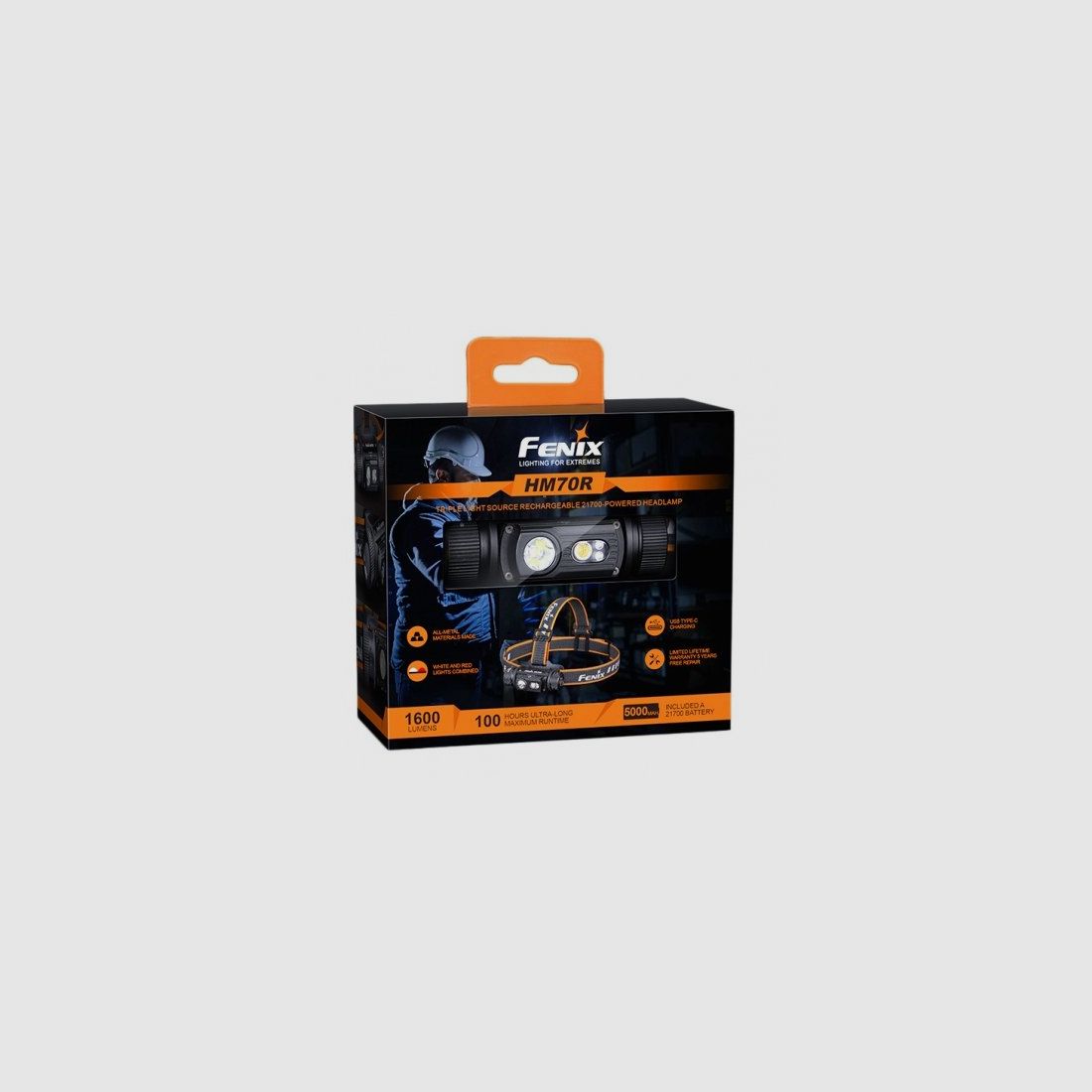 Fenix HM70R LED headlamp, image 5 of 9