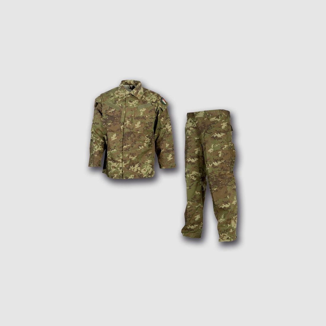 PATTON COMPLETO CAMICIA+PANTALONE MIMETICO MOD. 00, immagine 1 di 4