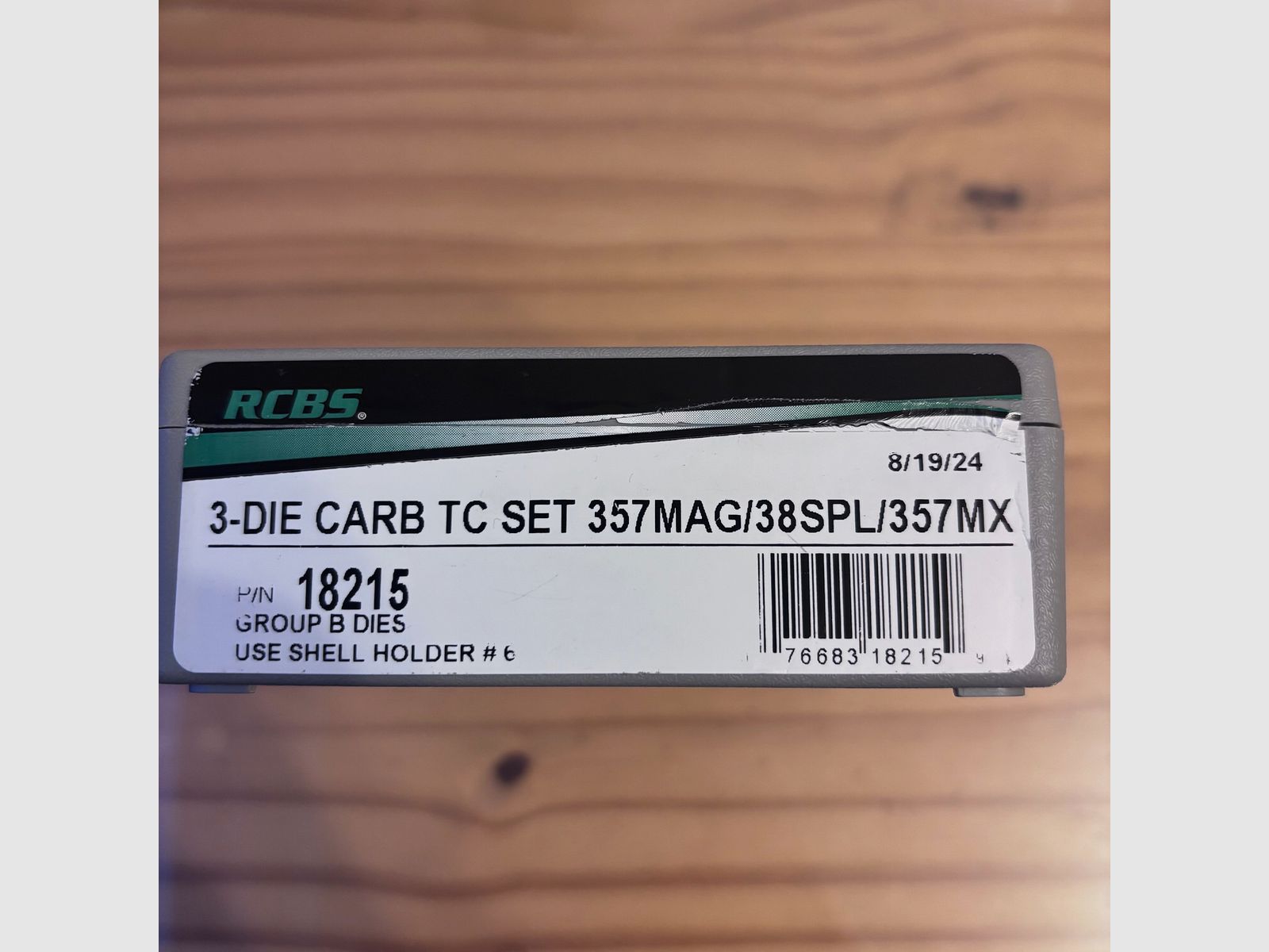 RCBS Hartmetall Matritzensatz  .357 mag /  .38 spec Neu