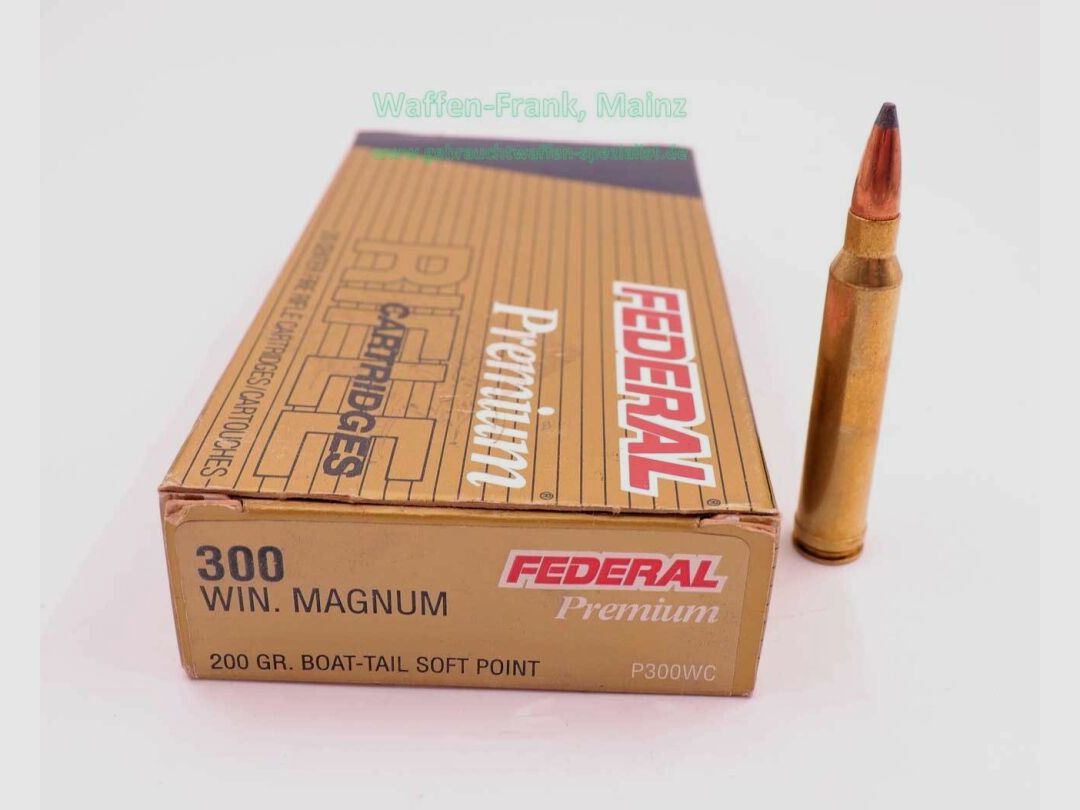 Federal / USA Büchsenpatronen .300WinMag