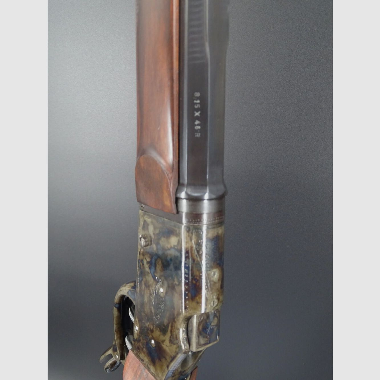 Gerd Adamy Aydt System Scheibenbüchse Kaliber 8,15x46R Bj 1998 Aydt System Achkanntlauf Stechersystem