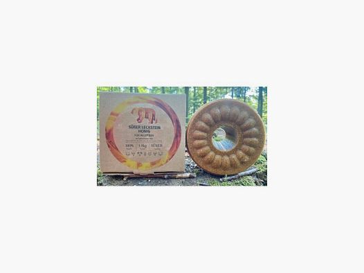 Chupete de salvaje, piedra de lamido, miel dulce con maíz molido