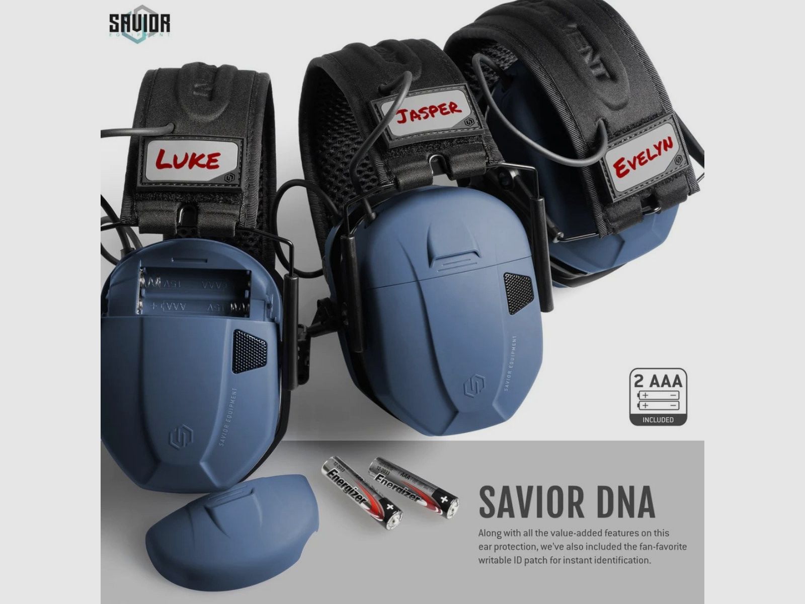 Savior – Apollo Active Gel Ear Protection – Midnight Blue – EM-APOLLO-LU, image 6 of 7
