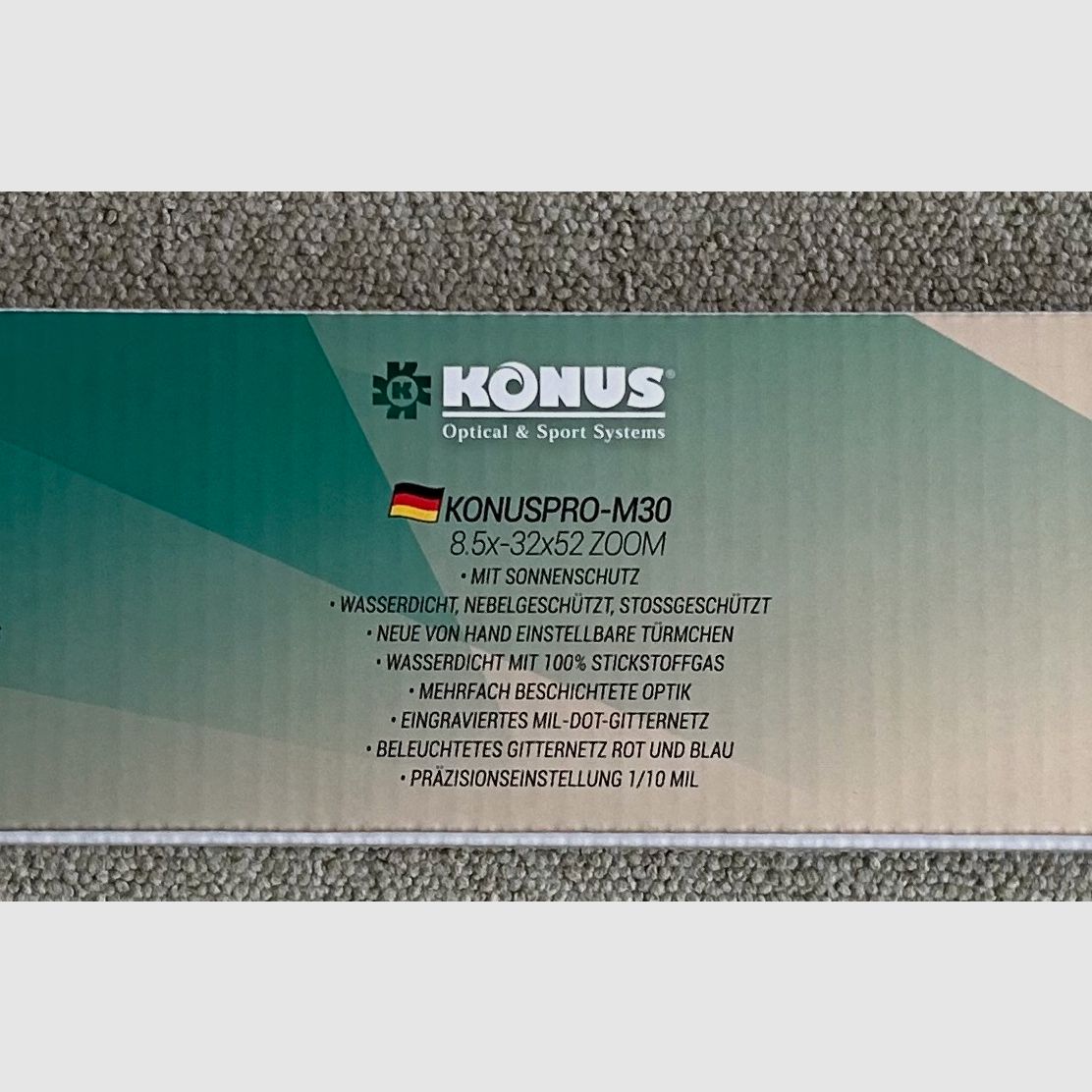 Konus KonusPro M30 8,5-32x52 Zielfernrohr – SEHR GUT –