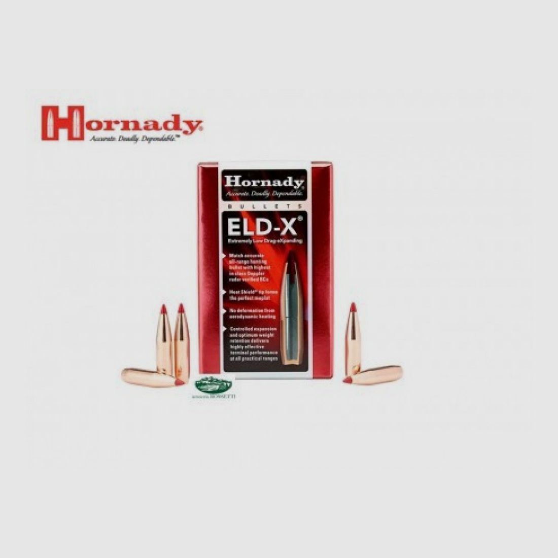 HORNADY Palle ELD-X cal 270 145gr 27356