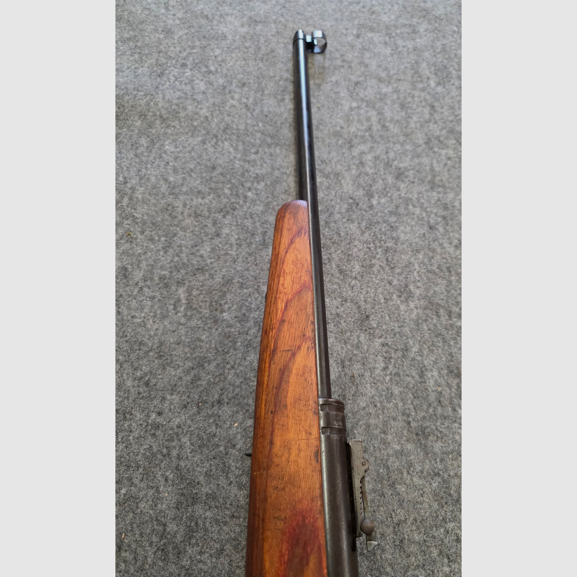 Haenel Mod. 49a met laminaatstock uit 1959 in goede staat, doorlader, geen 310