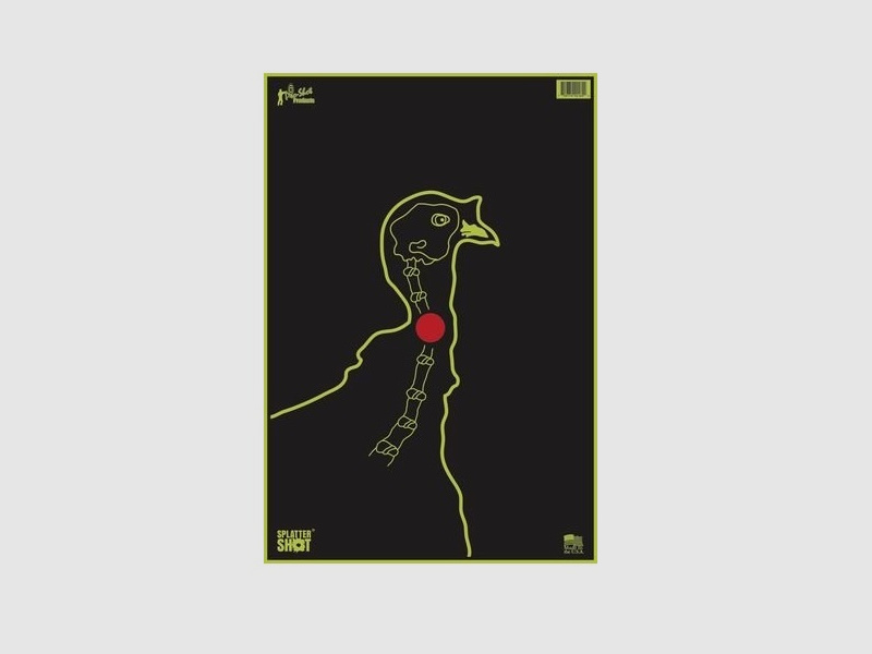 8 Scheiben PreHunt Truthahn grün