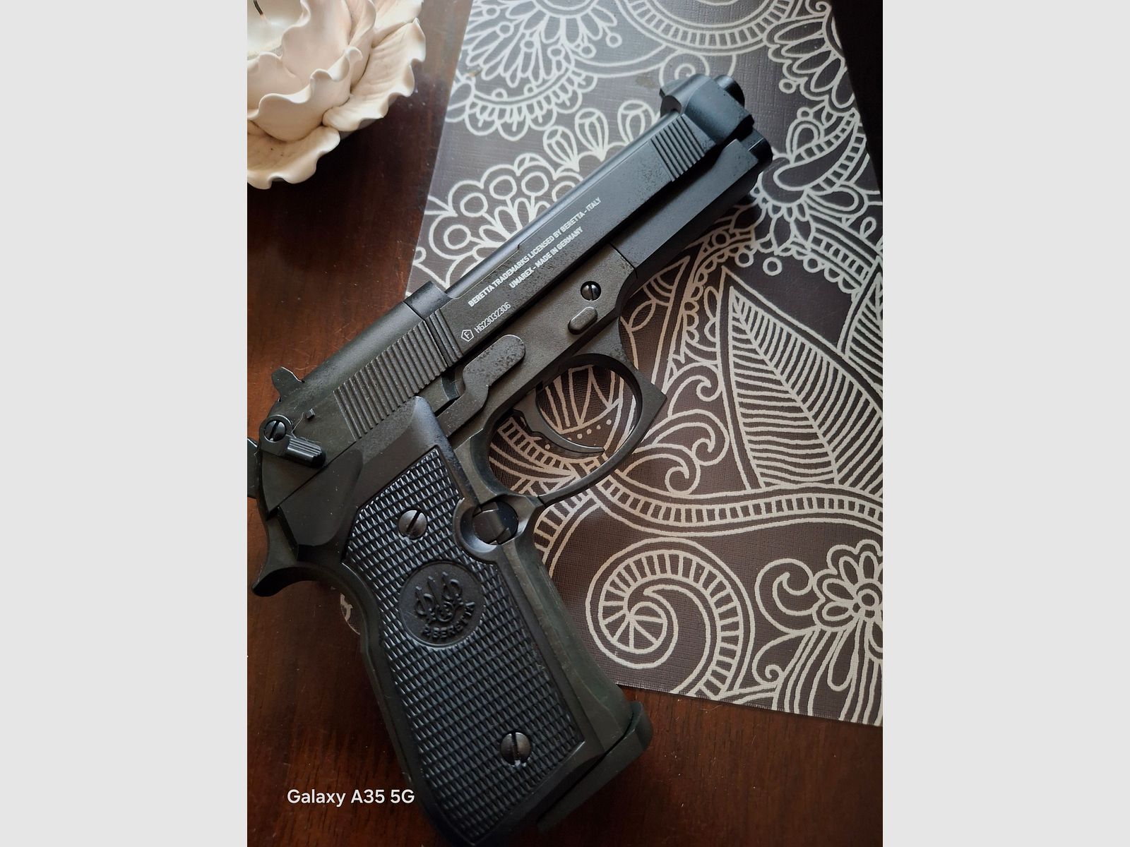 BERETTA MOD. 92 FS, CO2 cal. 4.5 with accessories