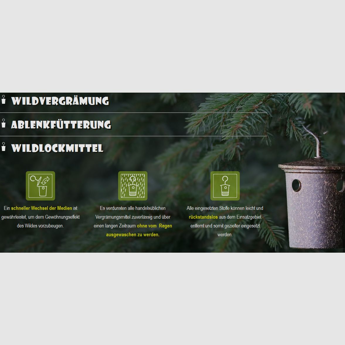 El Tico Bio Verdunster braun - Marder, Maulwurf, Schalenwild, Schwarzwild, Waschbär, Wespen, ...