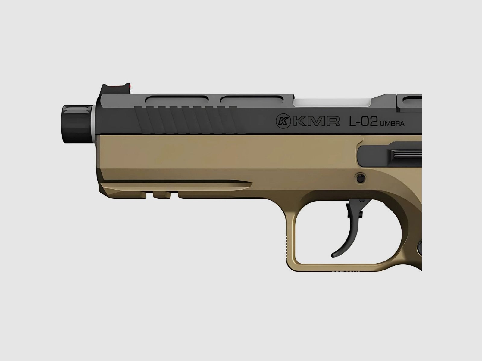Pistolet KMR L-02 Umbra OR SR M13,5x1 SA/DA BROWN/BLACK, zdjęcie 5 z 9