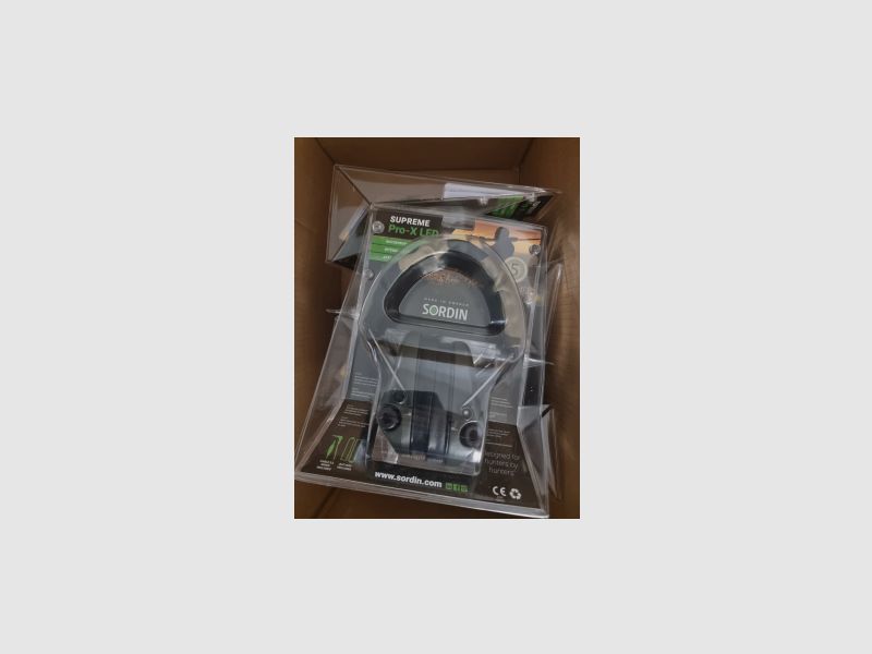 MSA Sordin Supreme Pro X Vert LED, Gel, Camo