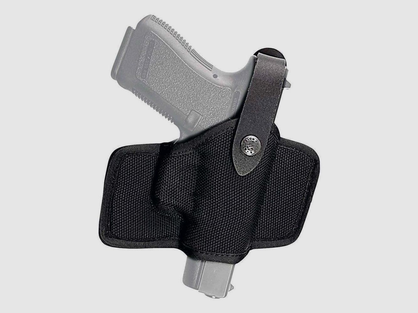 Thermo-geformtes Corduraholster 2"-4" S&W K/L Frame, Colt Phyton/Trooper/King Cobra, Manurhin MR73, Ruger GP100, Taurus 431/441/65/66/669/82 Rechtshänder