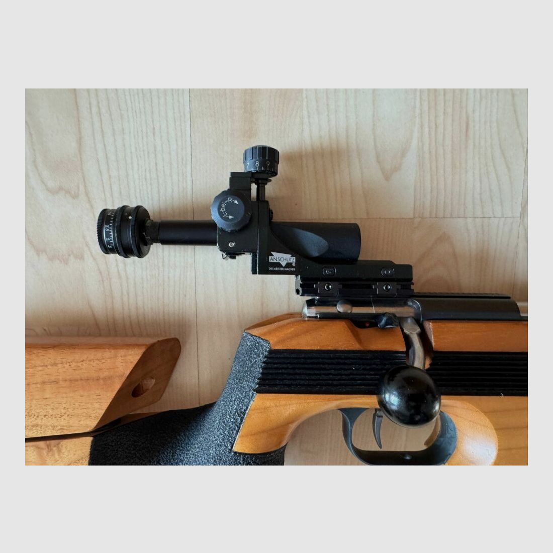 Einzellader-Büchse Match Anschütz 1903 mit Diopter .22lr .22lfb