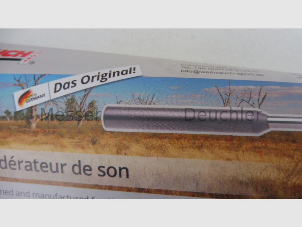 Silencieux de canon pour HW 77