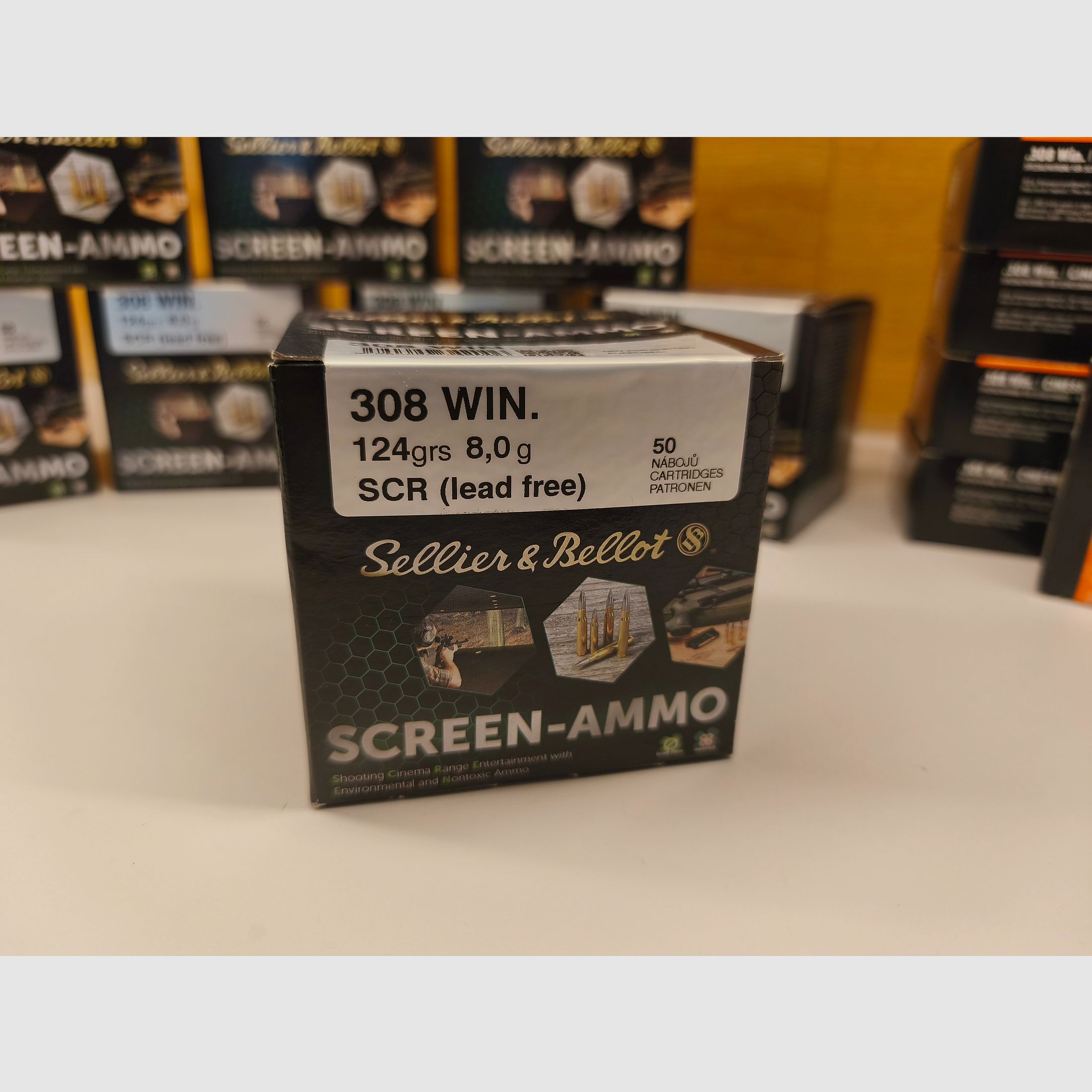 582x .308 Win – Munitiepakket voor schietbaan – Sellier & Bellot, RWS – 85,8 ct/shot