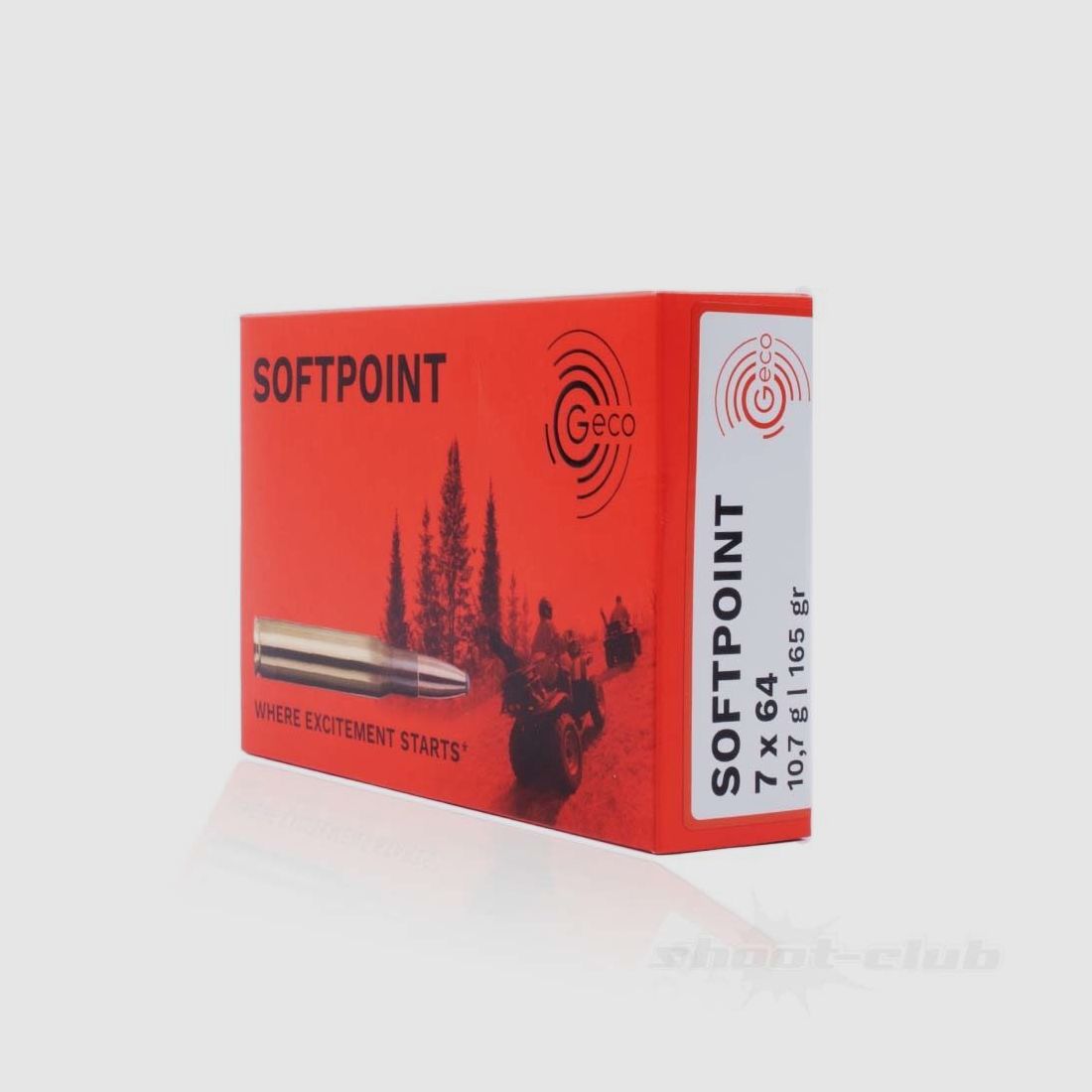 Geco Softpoint TM 165grs 20St 7x64