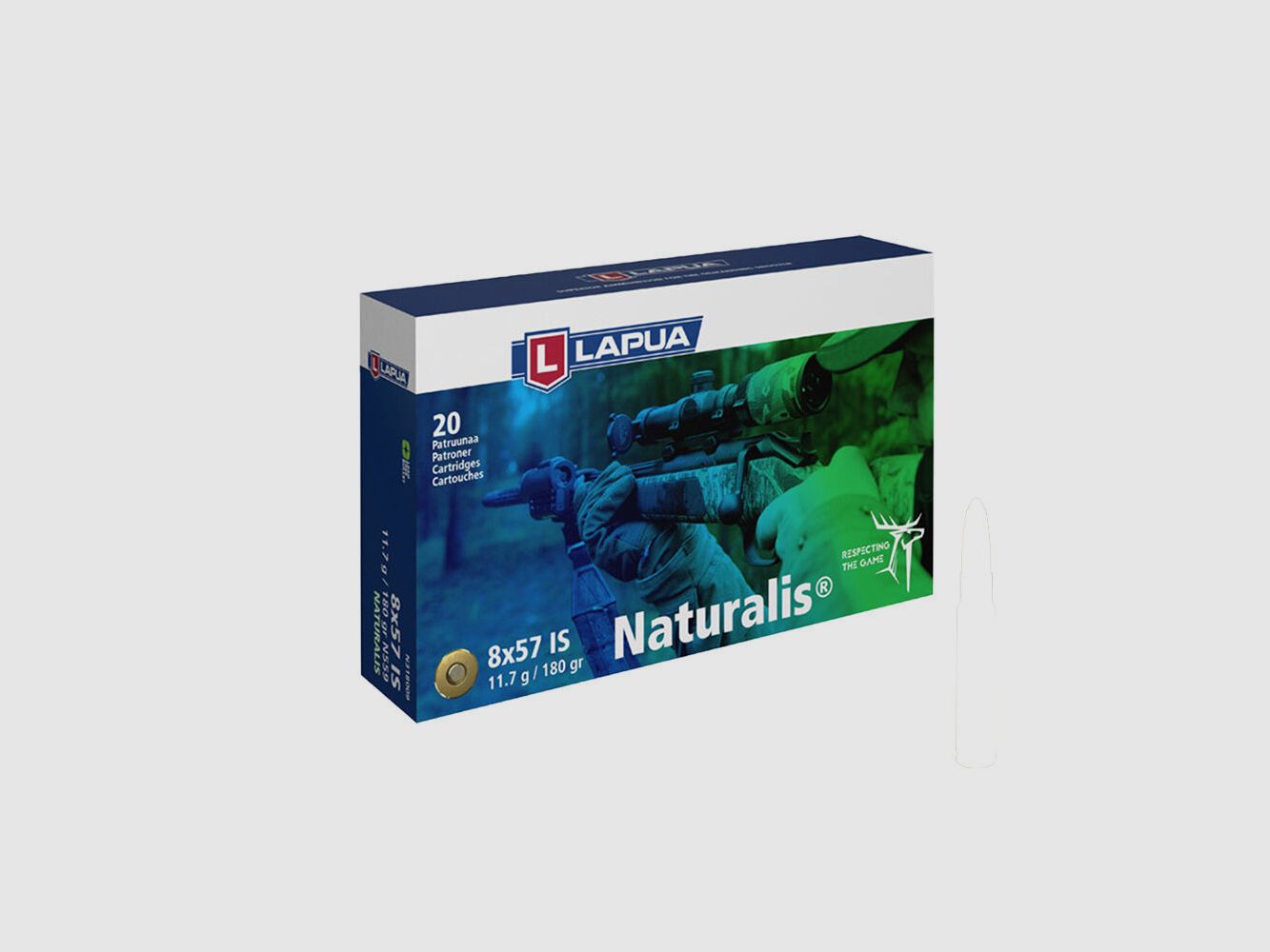 Lapua Naturalis 11,7g / 180gr