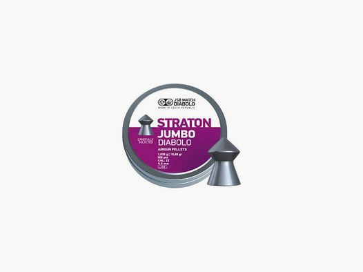 CAJA DE 500 PLOMOS JSB DIABOLO JUMBO STRATON 5.5