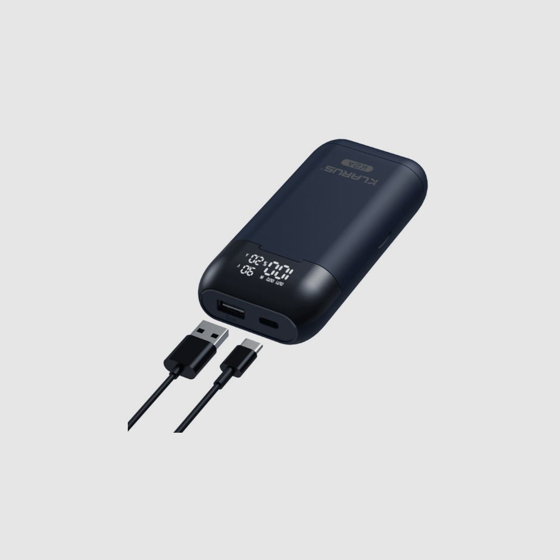 Akku-Ladegerät K2A für 2 Akkus mit 2 USB-Kabel, Bild 3 von 8