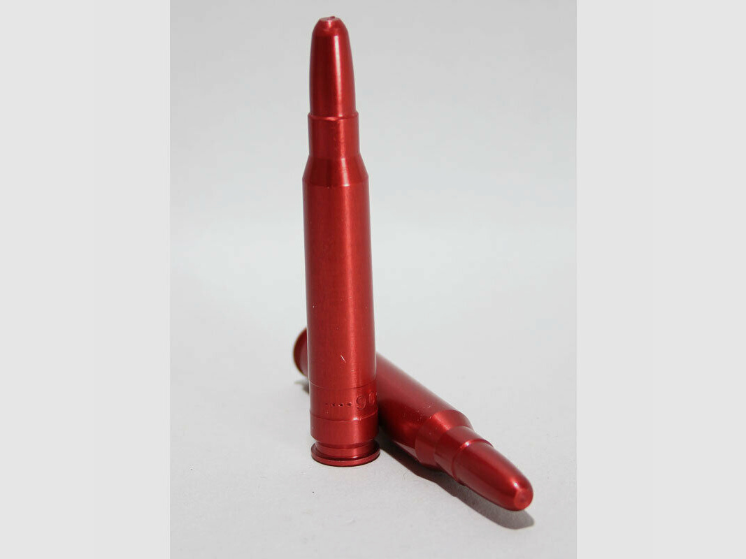 Accessoires d'arme cartouche de tampon en aluminium 2 pièces cartouches 30.06
