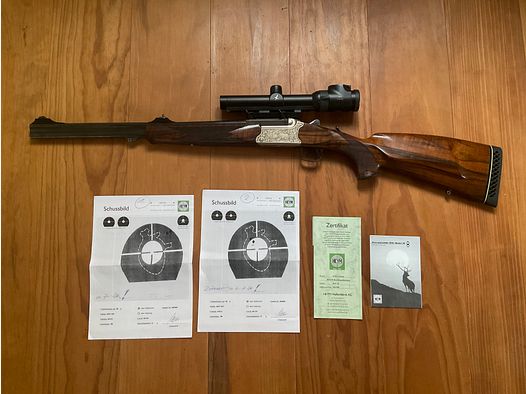 Heym 26 B Artemis 8x57 IRS Swarovski Z6i 1-6x24 Bockdoppelbüchse