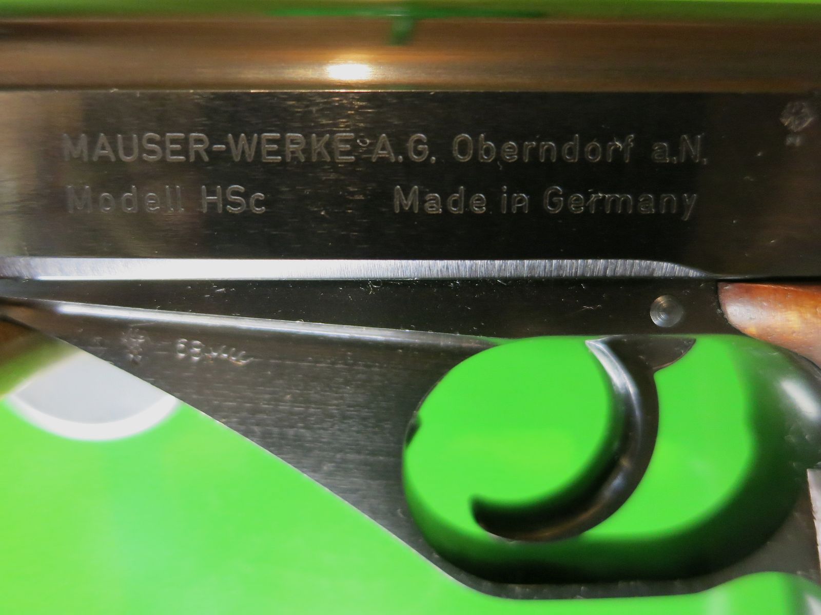 Mauser HSc Sport- Trainingspistole 4mmM20 -Sammlerwaffe-     #40-, Bild 4 von 9