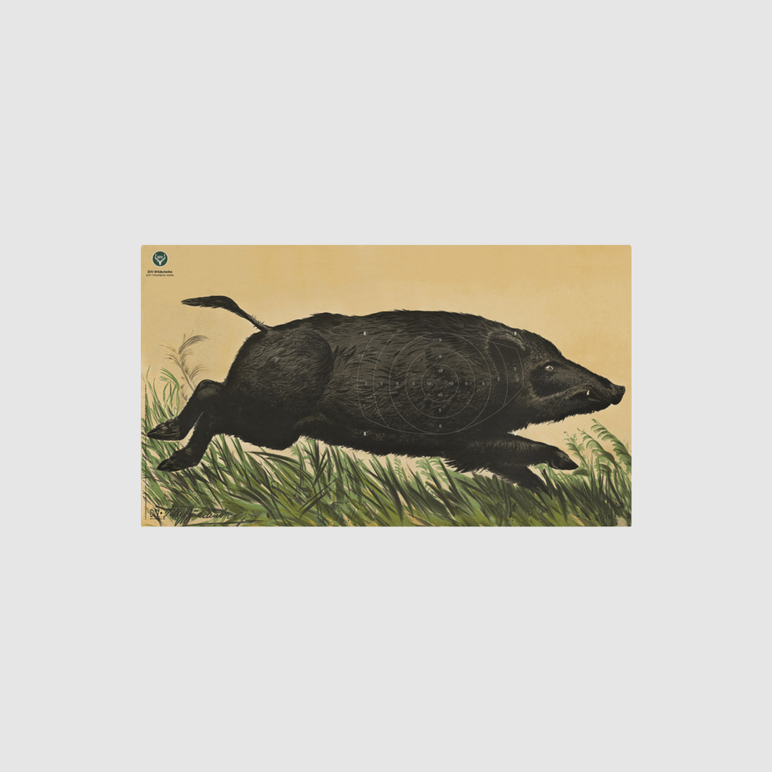 DJV Wild Target No. 7 (Fleeting Runner Right, 50m)