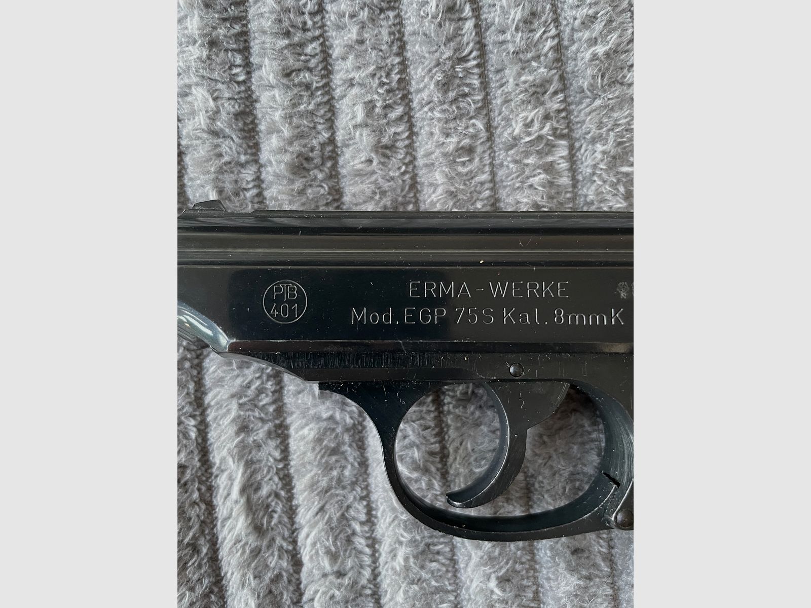 ERMA EGP 75S Kal.8mmK Originele verpakking Ideaal voor verzamelaars Topstaat