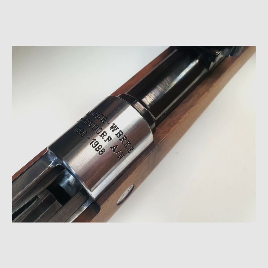 Mauser Oberndorf am Neckar Repetierbüchse Mauser Jubiläumsgewehr Gewehr 98 - 8x57JS