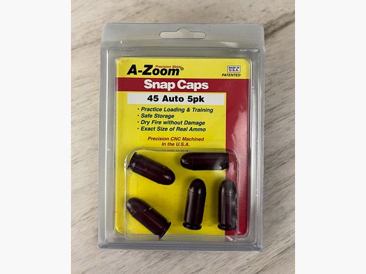 A-Zoom Dummy Rounds Cal. .45 Auto