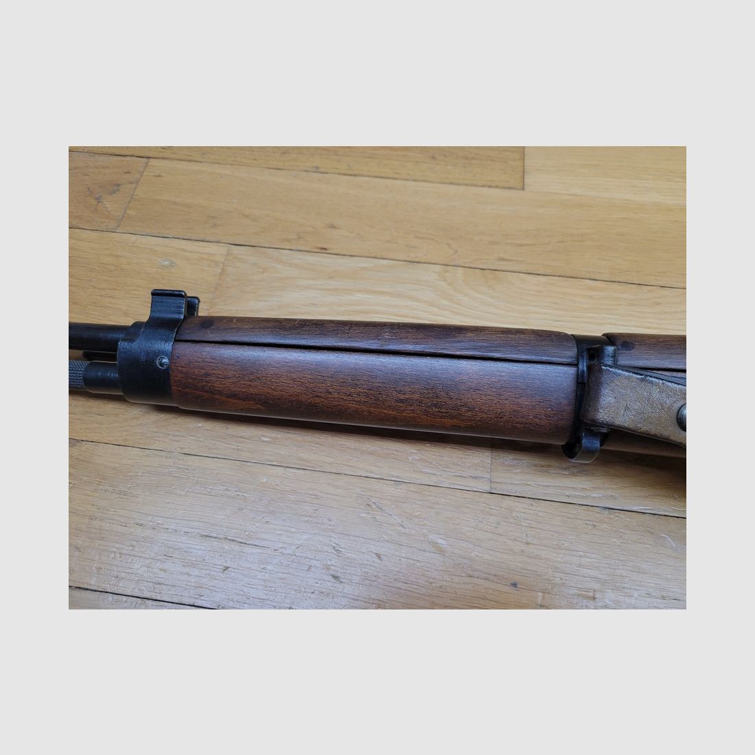 Bemerkenswerter MAS 36 1. Typ aus Original – Keine Modifikation nach Ende 1939 – 7,5×54 MAS – Mononummer inklusive Bajonett – Ausgezeichneter Lauf – Gewehrriemen – Clips verfügbar – TBE ++ – Ein Top-Sammlerstück!, Bild 6 von 36