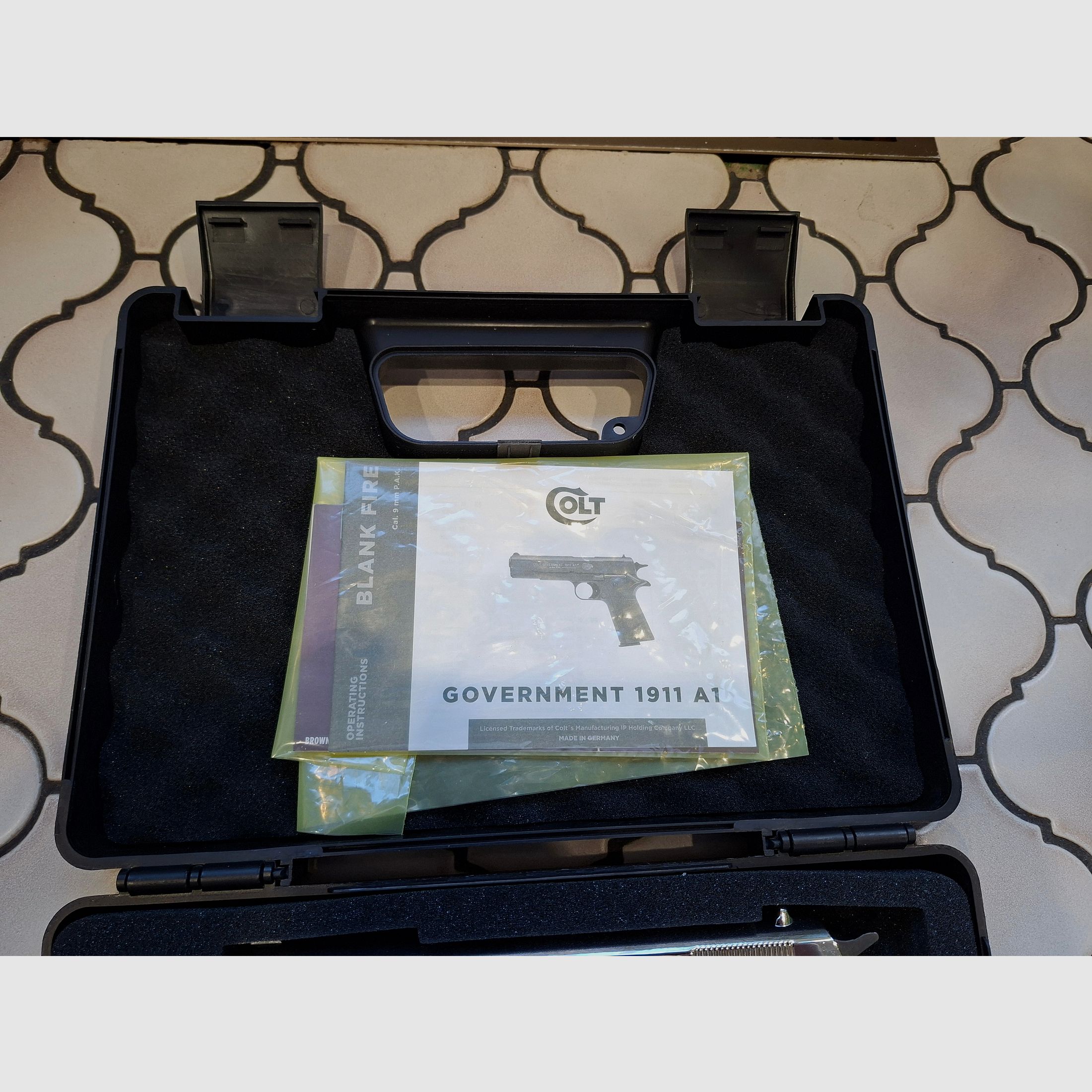 Colt 1911 Chrom, nowy, nie strzelany, długa prowadnica sprężyny, przedmiot kolekcjonerski. Cena do negocjacji!