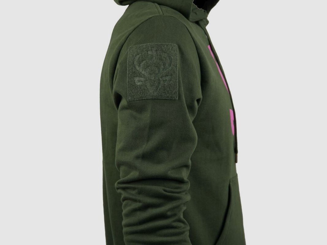 Jagdstolz Damen Hoodie Big Logo Pink