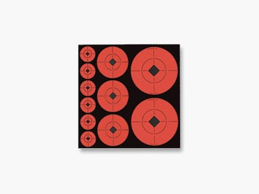 BIRCHWOOD CASEY FLUORESCENT SPOTS BIRCHWOOD CASEY TARGET DOT ASSORTMENT – 132 COUNT