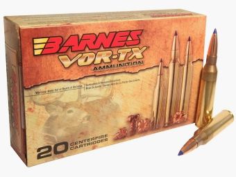 Barnes VOR-TX Long Range .338 Lapua Mag. 280GR LRX Boat Tail 20 cartouches