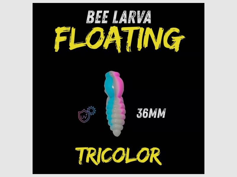Bee Larva Floating, image 8 of 10