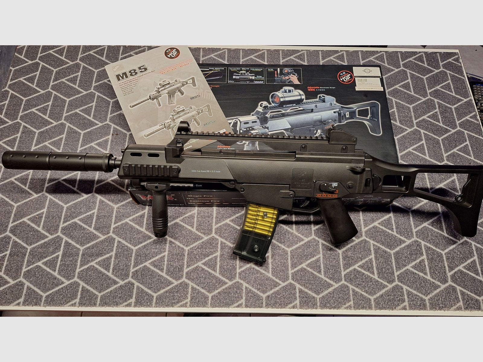 M85 G36 Stil GSG AEG 6mm BB "VOLL AUTO" Ab 14 Jahren!