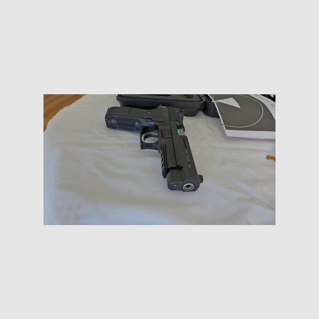 Sportpistole P226, SigSauer, Kal .22, wie neu, Originalzubehör dabei