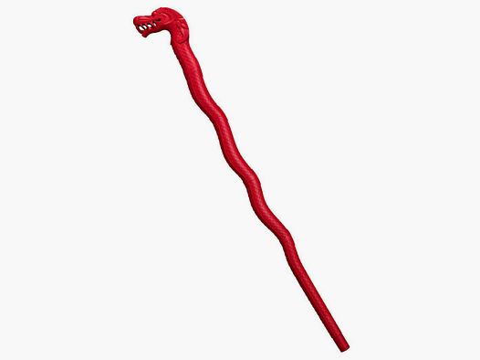 Bâton de marche Dragon rouge bâton de dragon