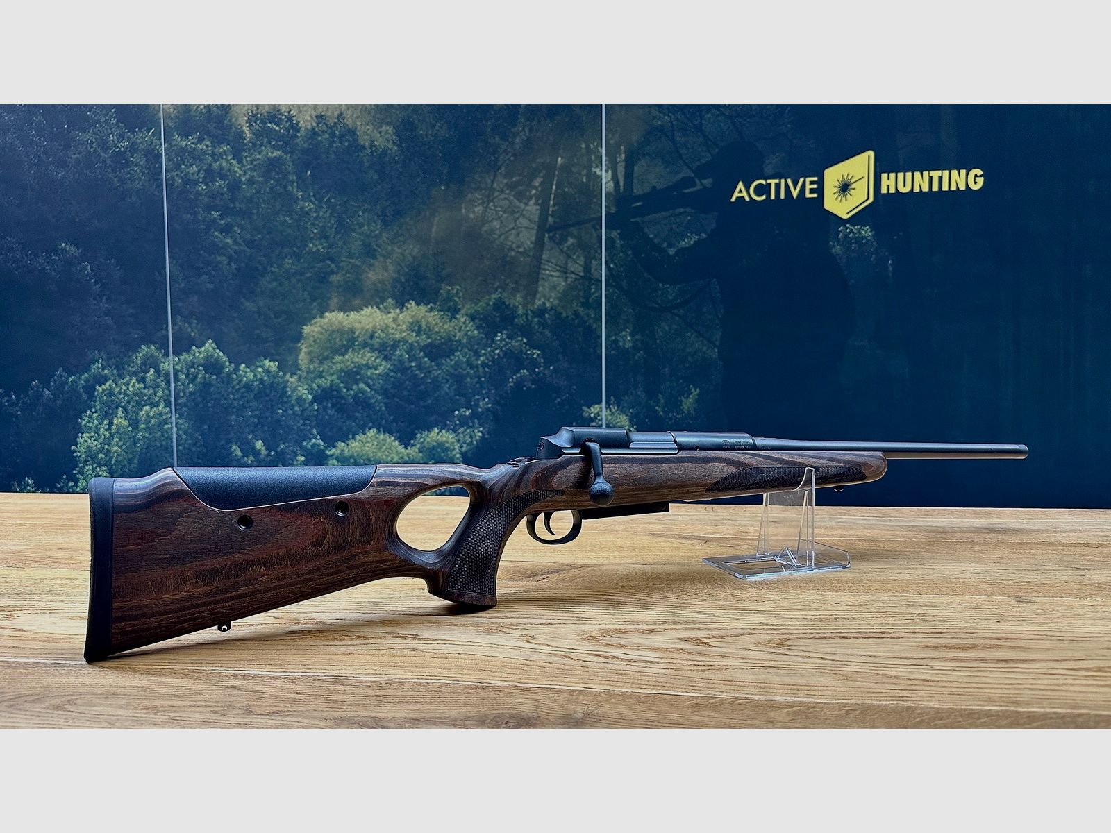 Mauser 25 Max / Schichtholz-Lochschaft / verstellbarer Schaftrücken / .308 Win / LL 51 cm / M15x1