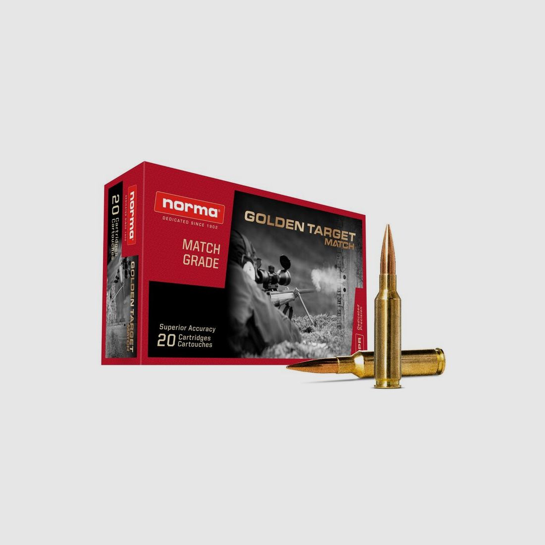 NORMA 6,5 Creedmoor Golden Target 9,3g/143gr, Bild 1 von 2