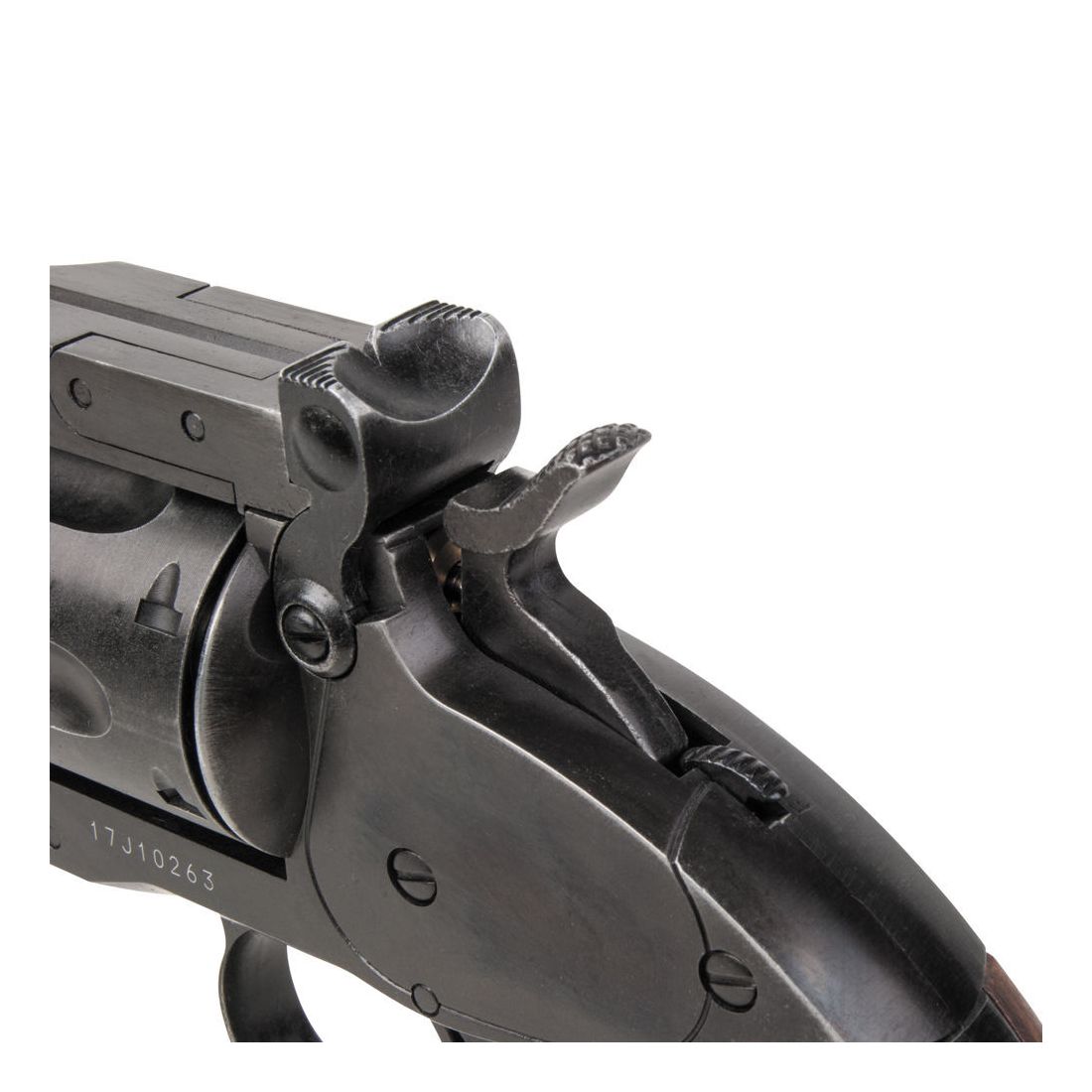 Schofield 6 Zoll CO2 Revolver Kaliber 4,5 mm Diabolos & BBs - Kugelfang-Set