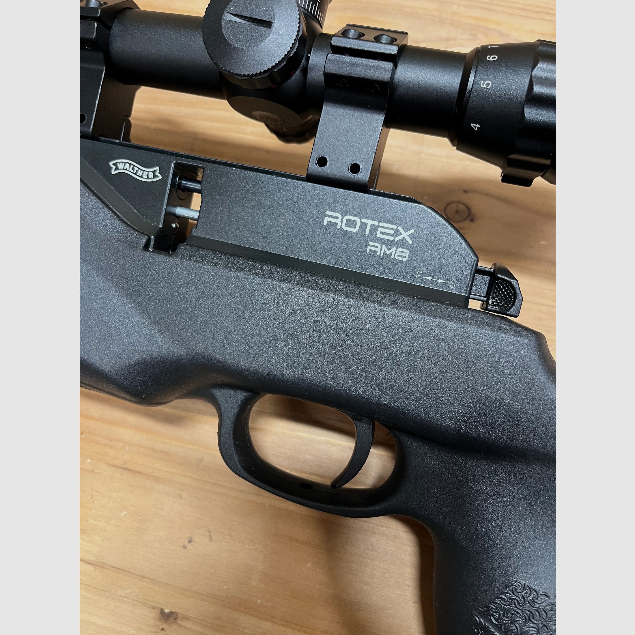 Walther Rotex mit Quickfilladapter / Neuwertig 