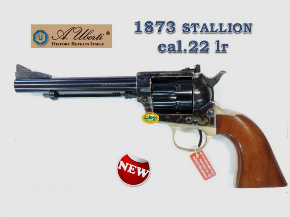 UBERTI 1873 STALLION CATTLEMAN cal.22lr