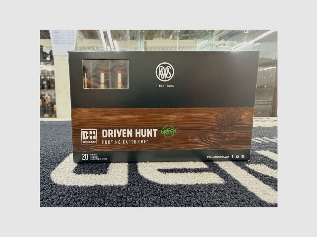 RWS Driven Hunt Green 30-06 165 grs (x20), imagen 1 de 3