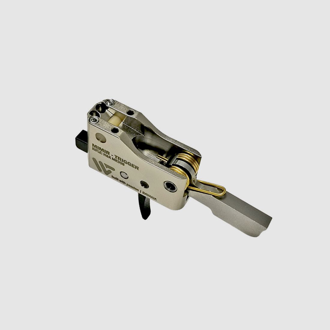 WPNTEC MIMIR Gatillo Match para HK MR308 con Gatillo Curvo Recto (gatillo ligeramente curvado)