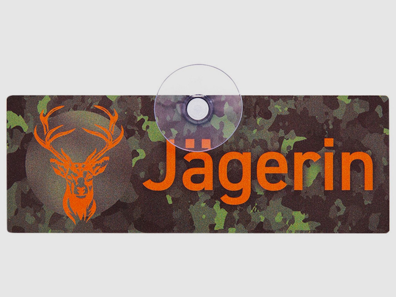 Wilde Hilde Original Autoschild Jägerin