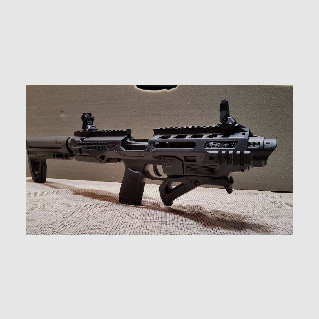 Zestaw konwersyjny IMI Defense Kidon K1 do kolby do strzelby dla Glock - Czarny